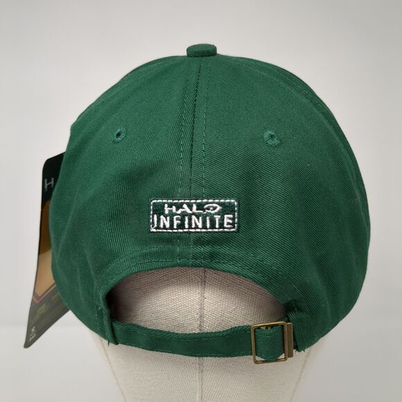 Halo Infinite Slideback Hat Green One Size Adjustable 6 Panel W/Tags - Picture 5 of 9